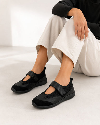 Sneaker Nap/Tess BLACK