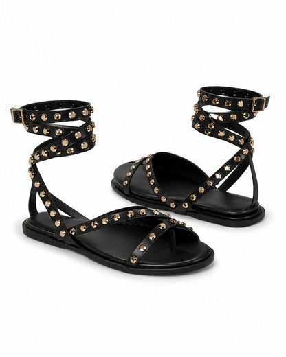 Flat Shoe Nappa BLACK