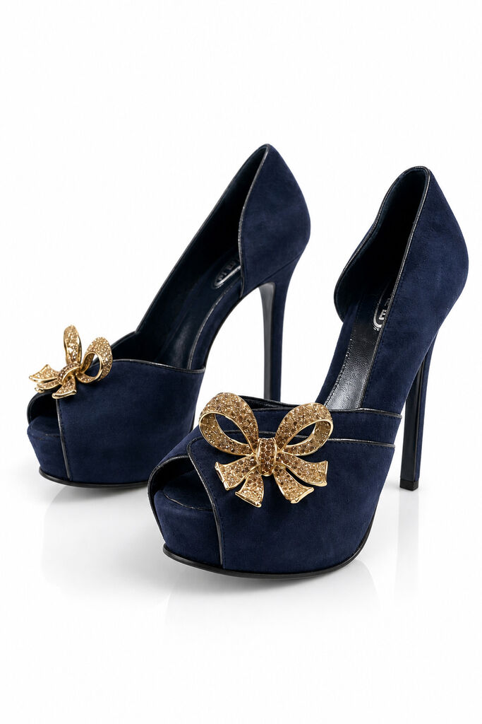 Shoes Camoscio Dk Blue