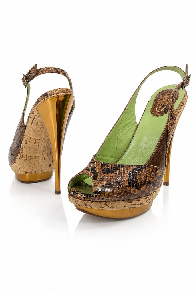 Shoes Pitone Marron