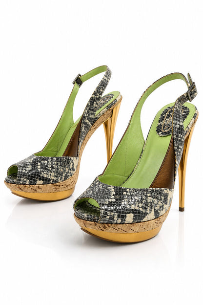 Shoes Pitone Grigio
