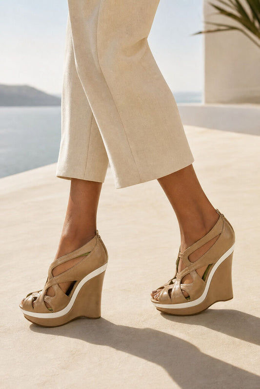 Shoes Nappa Beige