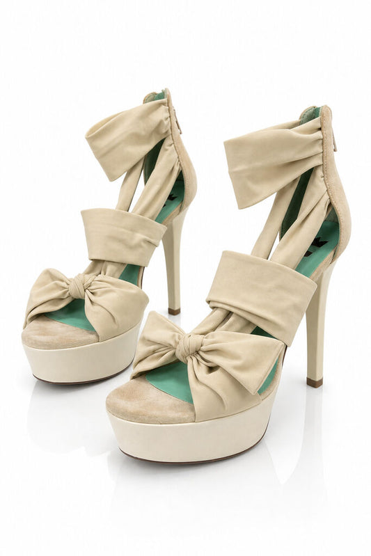 Shoes Tessuto Beige