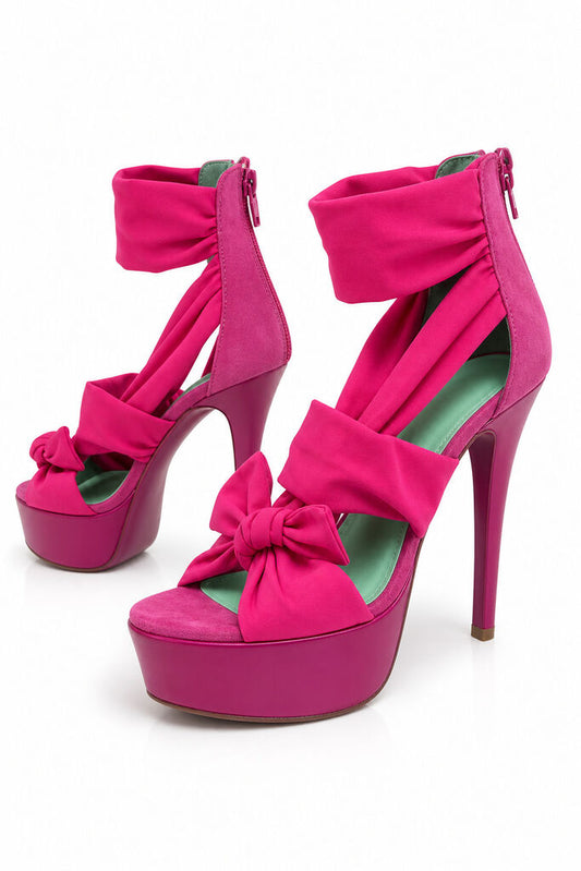 Shoes Tessuto Fuxia