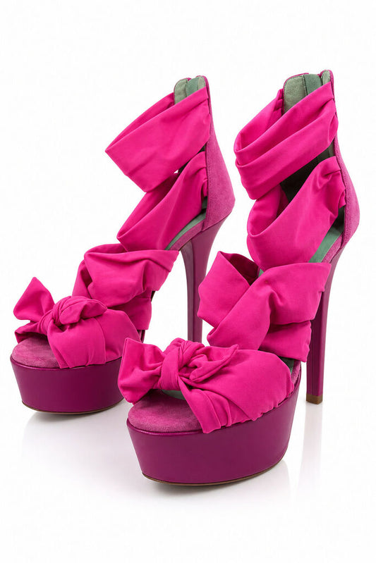 Shoes Tessuto Fuxia