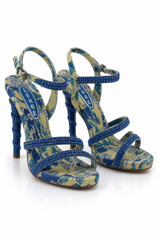 Shoes Strass Bleu