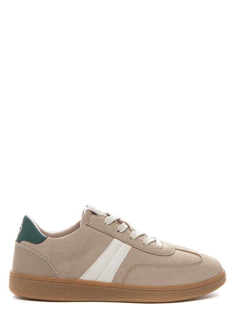 Sneaker Nappa BEI/GRN