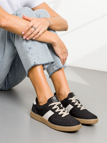 Sneaker Nappa BLK/BEI