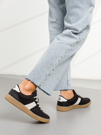 Sneaker Nappa BLK/BEI