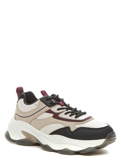 Sneaker Nappa BEI/BLK
