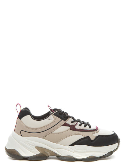 Sneaker Nappa BEI/BLK