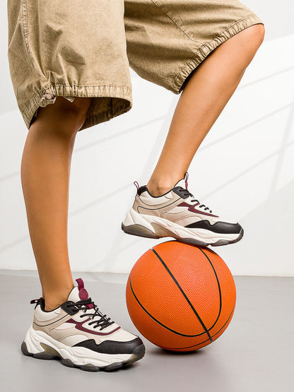 Sneaker Nappa BEI/BLK