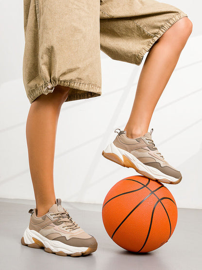 Sneaker Nappa BEI/BRW