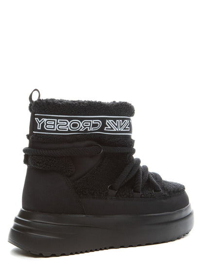 Snow Boot Sue/Fur BLACK