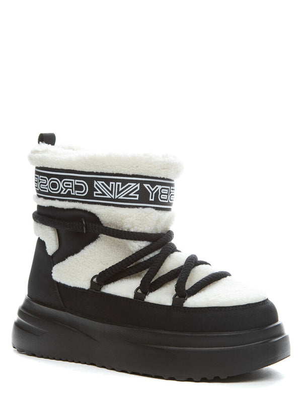 Snow Boot Sue/Fur MIL/BLK