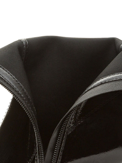 Ankle Boot Patent BLACK