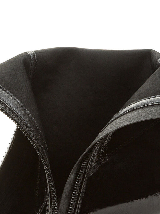 Ankle Boot Patent BLACK