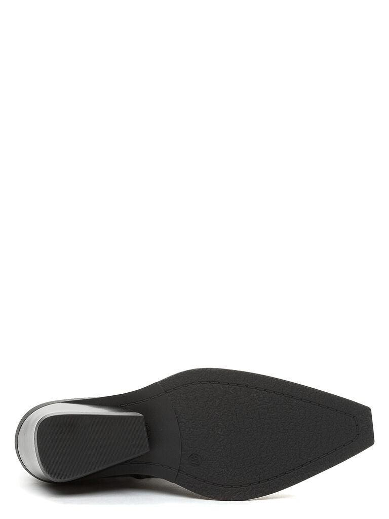 Western Boot Nappa BLACK