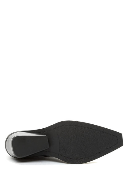 Western Boot Nappa BLACK