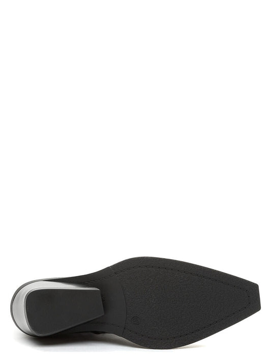 Western Boot Nappa BLACK