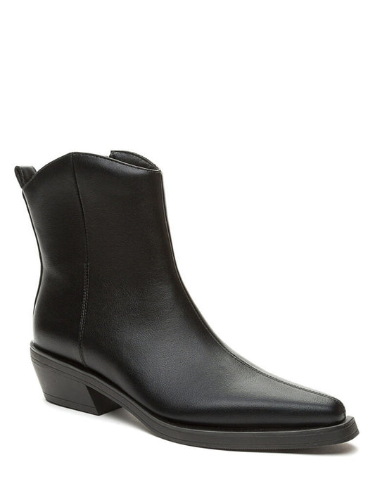 Western Boot Nappa BLACK
