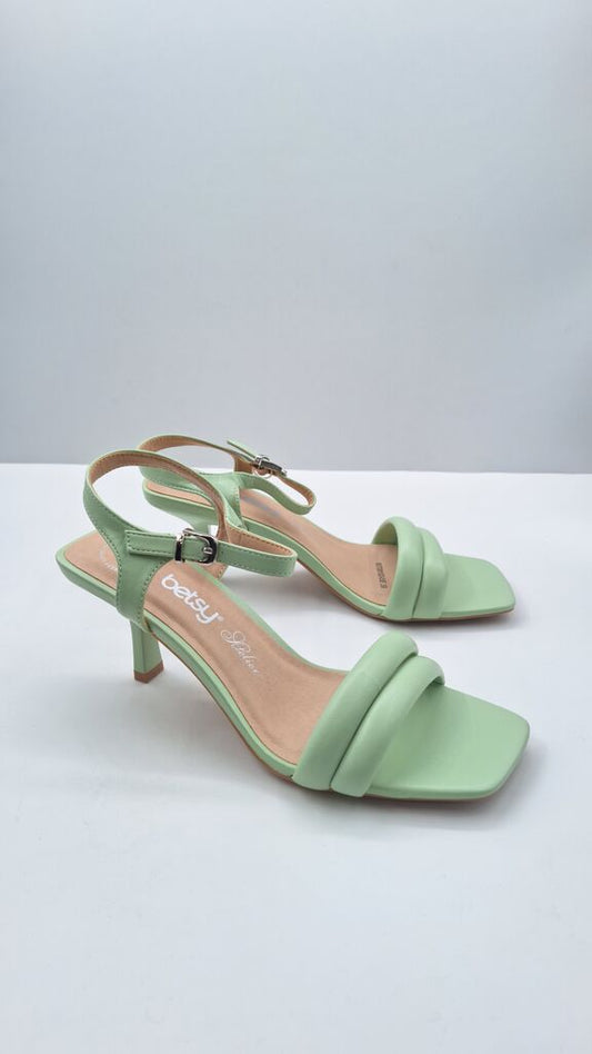 Mint Green Sandal with Adjustable Straps