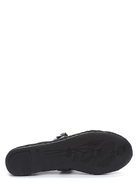 Mary Jane Shoe Tessuto BLACK