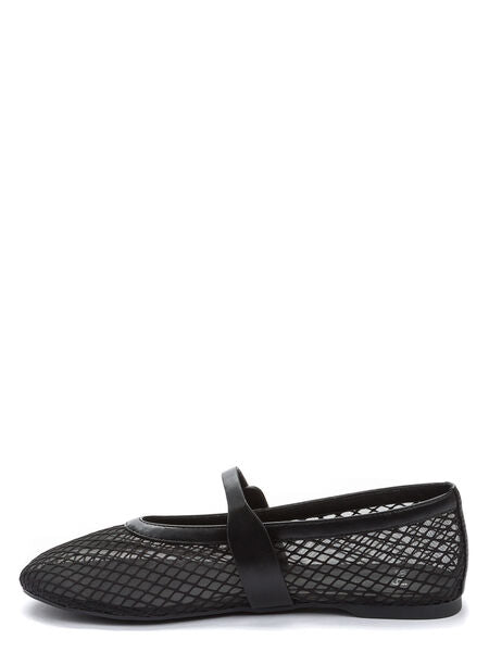 Mary Jane Shoe Tessuto BLACK