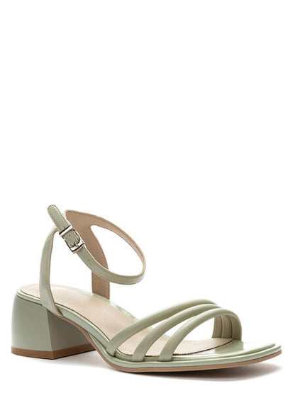 Sage Strappy Slingback Sandal with Block Heel