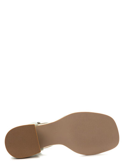 Sage Strappy Slingback Sandal with Block Heel