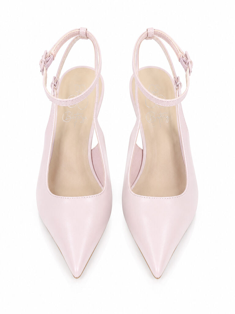 Ankle Strap Pump Nappa L.PINK