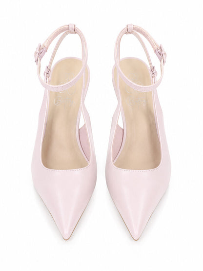 Ankle Strap Pump Nappa L.PINK