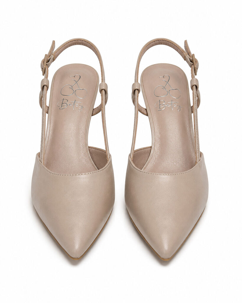 Sling-Back Nappa L.BEIGE