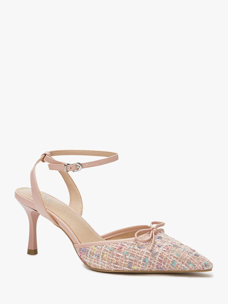 Sling-Back Tessuto PINK