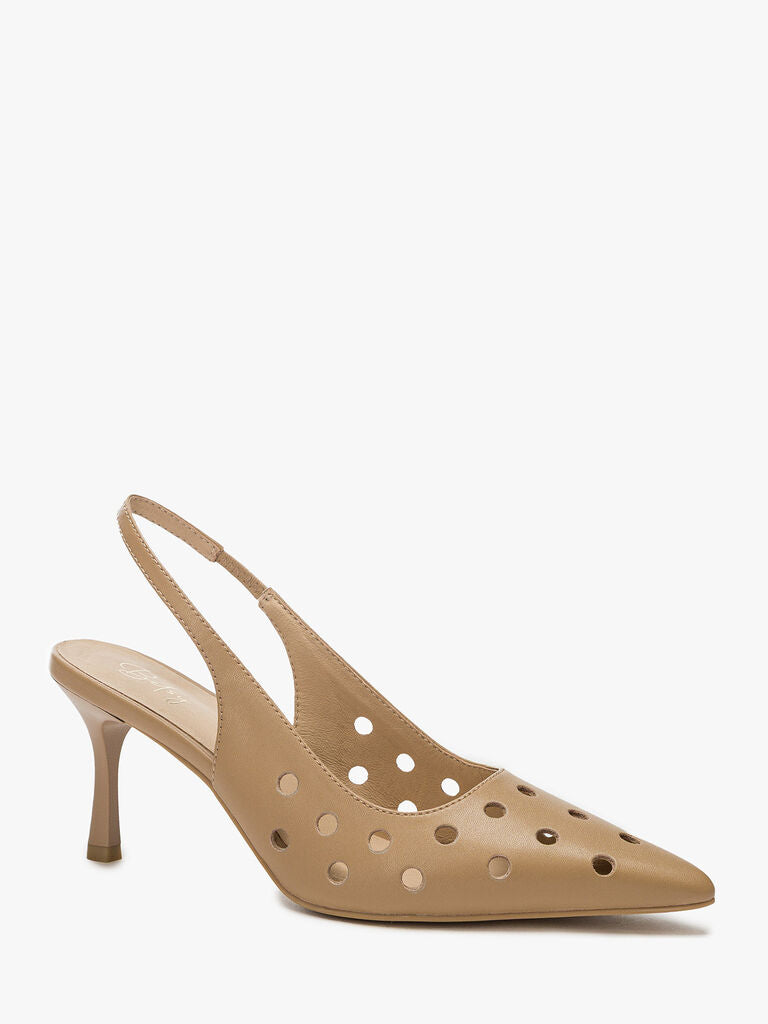 Sling-Back Nappa BEIGE