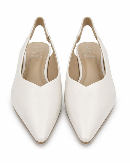 Sling-Back Nappa L.BEIGE
