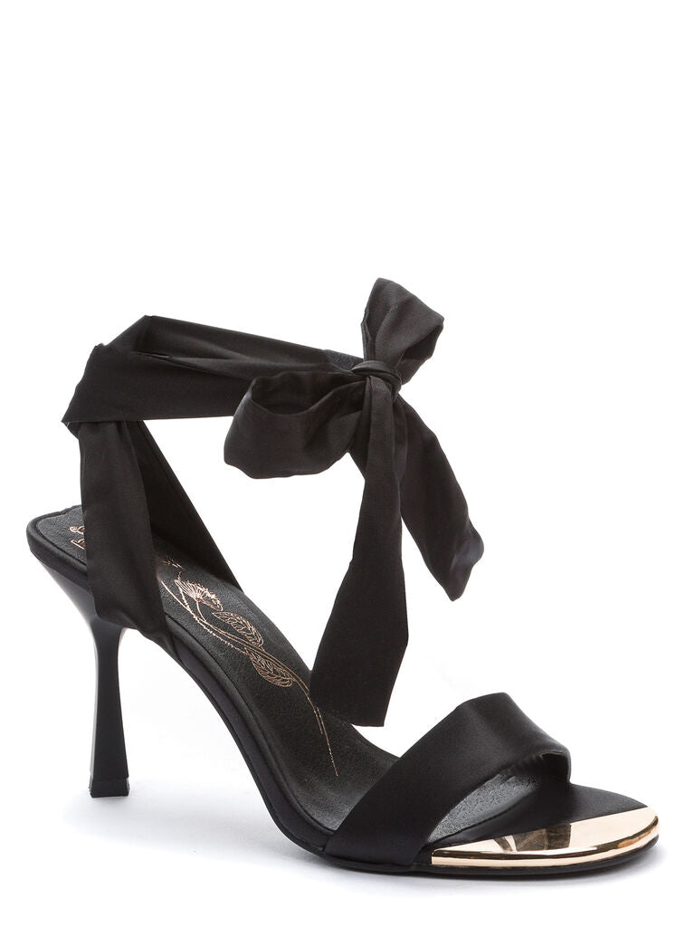 Sandal Satin BLACK