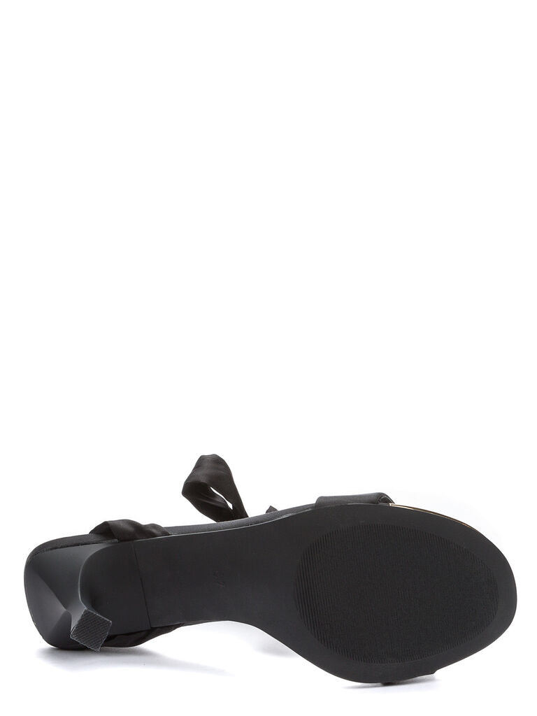 Sandal Satin BLACK