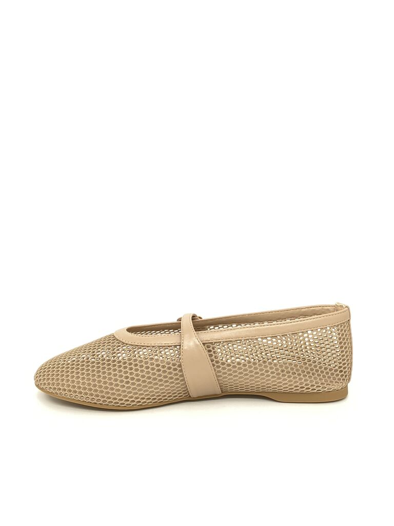 Mary Jane Shoe Nappa BEIGE