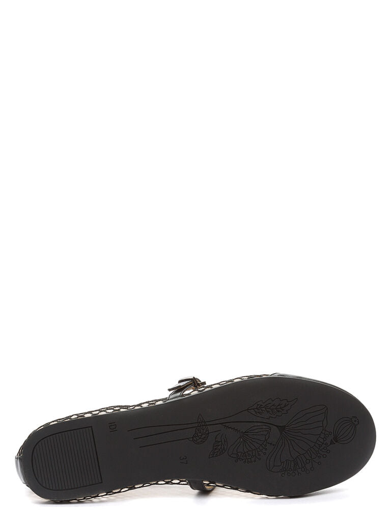 Mary Jane Shoe Mesh BLACK