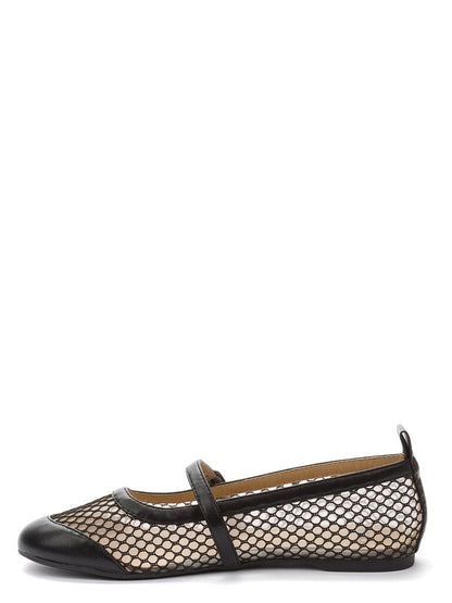 Mary Jane Shoe Mesh BLACK