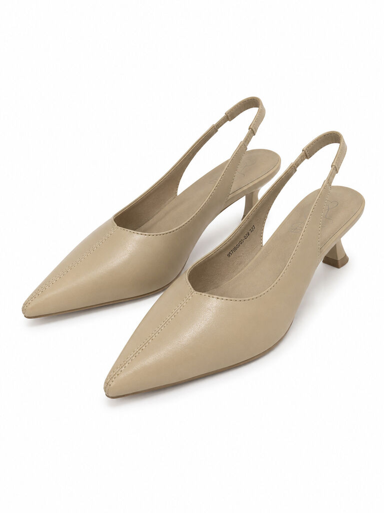 Sling-Back Nappa BEIGE