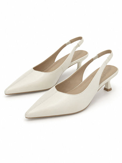 Sling-Back Nappa L.BEIGE