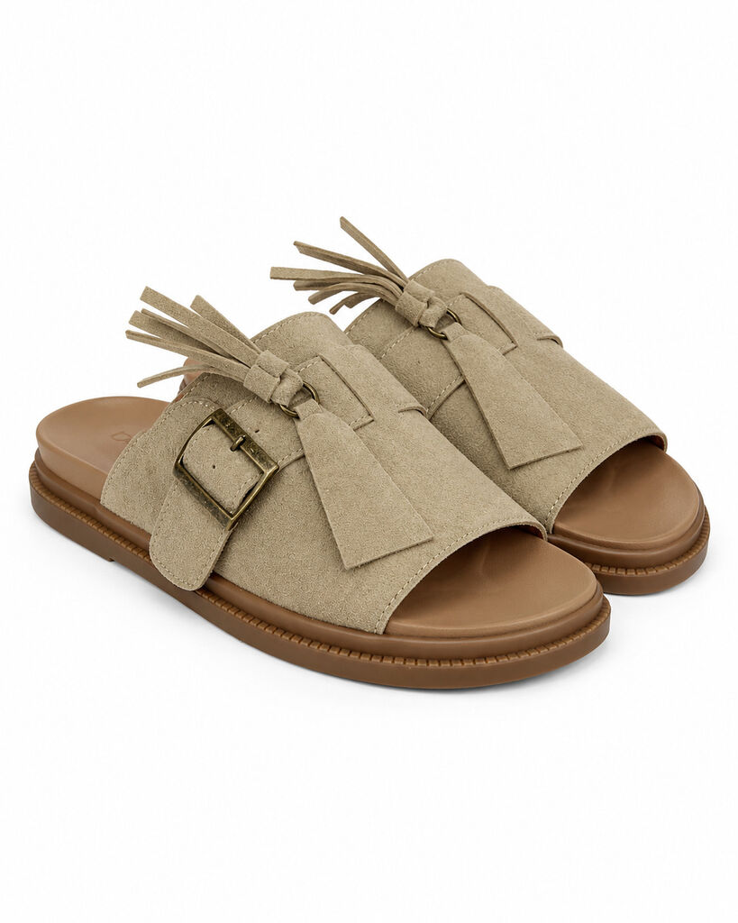 Slide Suede BEIGE
