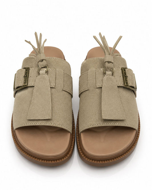 Slide Suede BEIGE