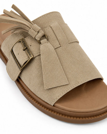 Slide Suede BEIGE