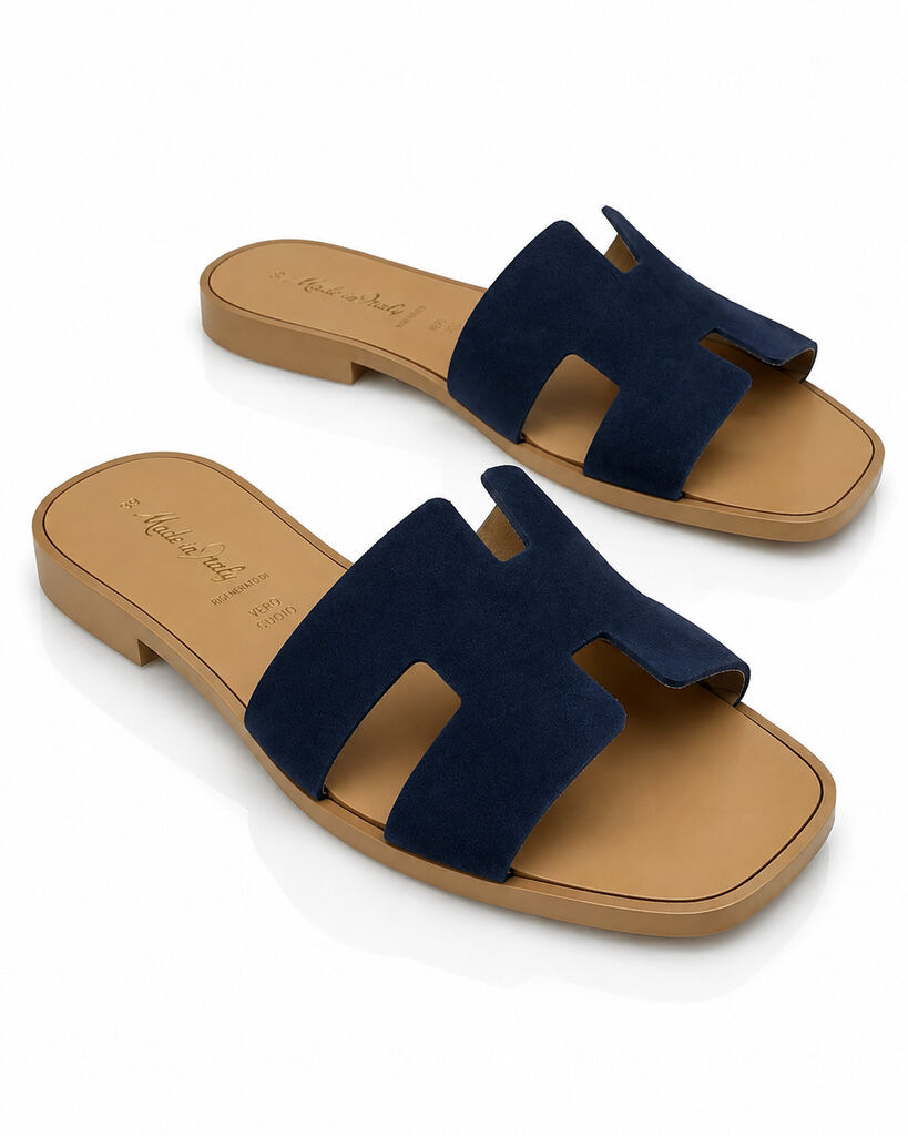Shoes Suede BLUE