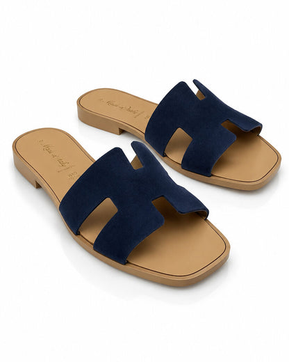 Shoes Suede BLUE