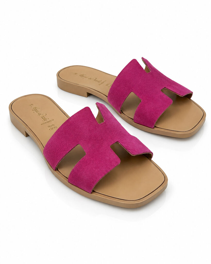 Shoes Suede FUXIA