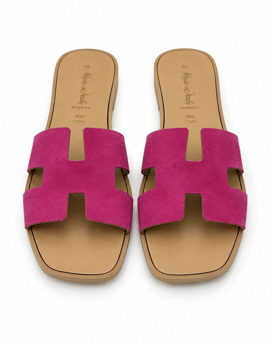 Shoes Suede FUXIA